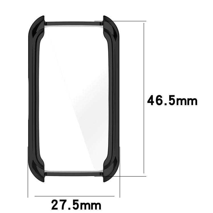 For Keep Band B5 / Band B4 Full Coverage TPU Electroplating Watch Protective Case(Silver)