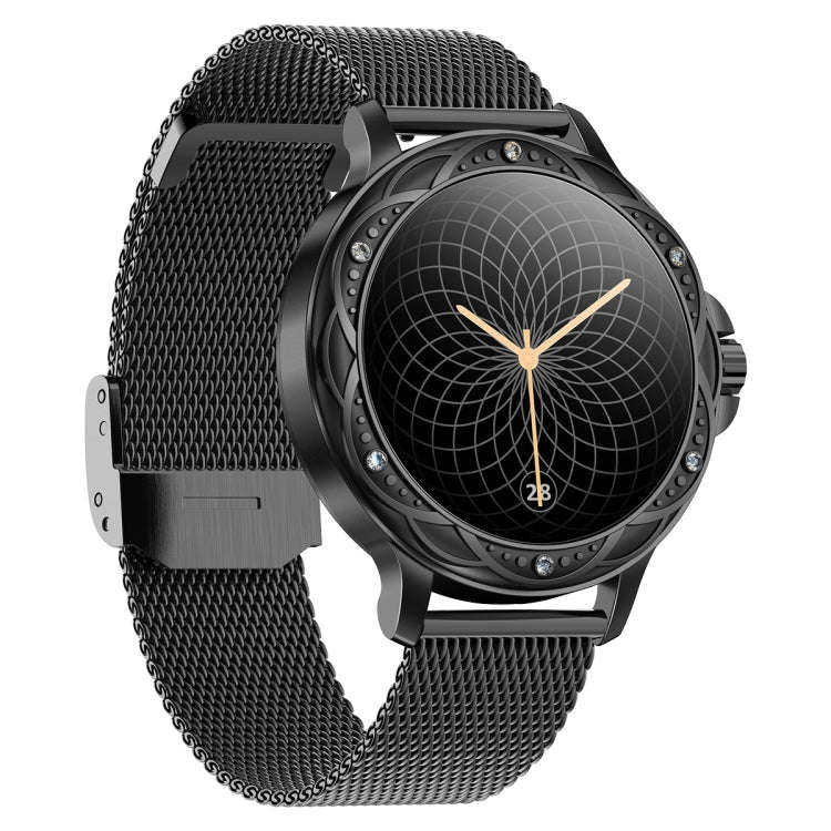 CF12 1.2 inch Waterproof Smart Steel Strap Wristband Support Heart Rate Monitoring / Blood Pressu...