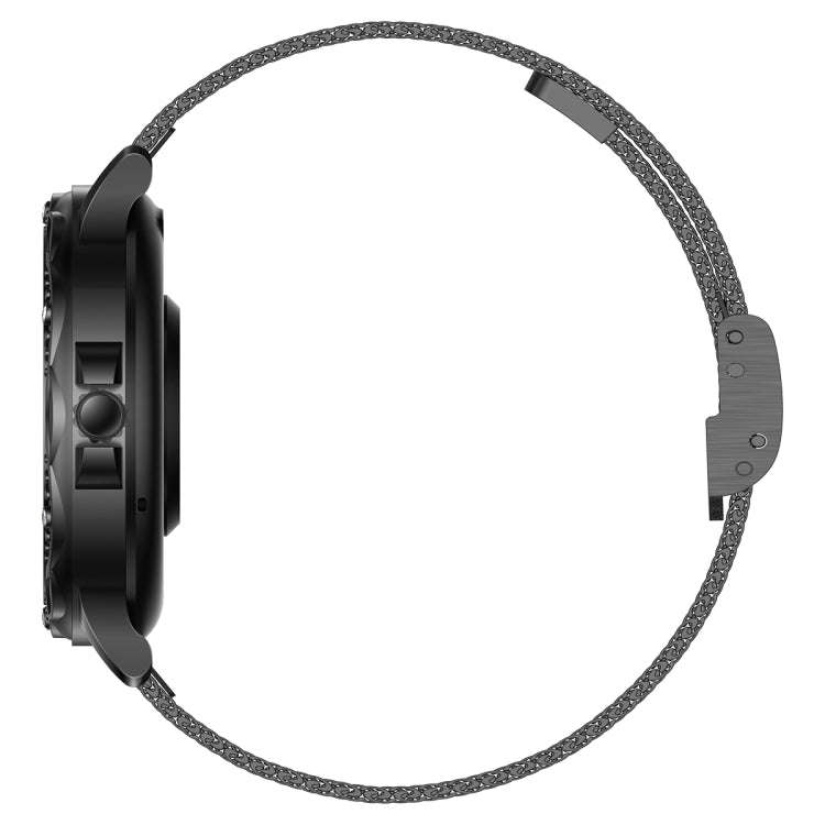 CF12 1.2 inch Waterproof Smart Steel Strap Wristband Support Heart Rate Monitoring / Blood Pressu...