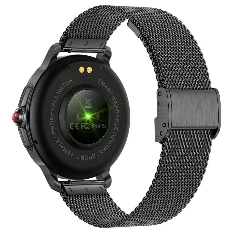 CF96 1.2 inch Waterproof Smart Steel Strap Wristband Support Heart Rate Monitoring / Blood Pressu...