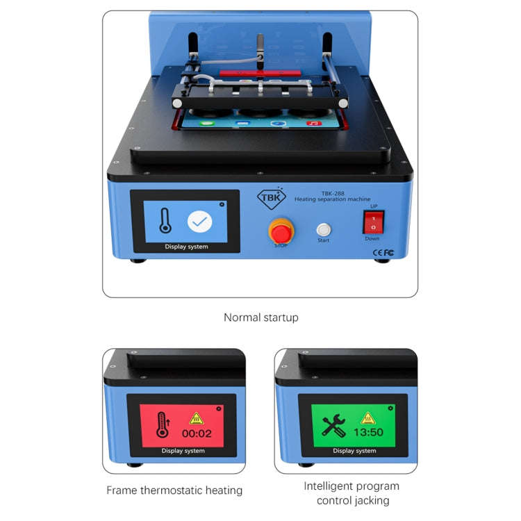 TBK 288L Built-in Vacuum Pump Automatic LCD Screen Heating Separator Machine(US Plug)
