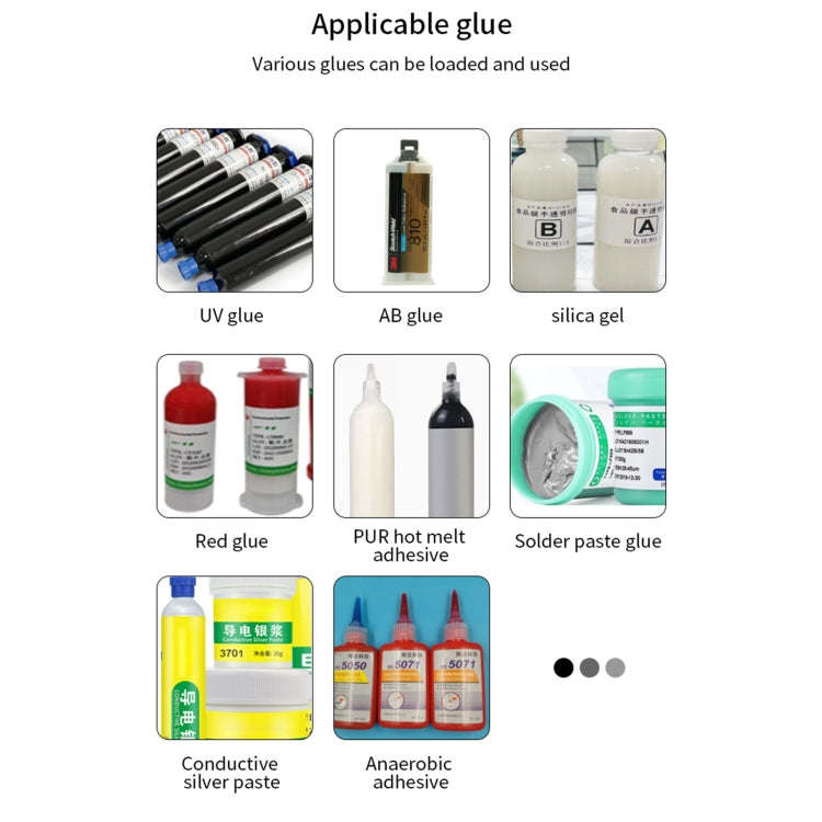 TBK 983B Multifunction Automatic Dispensing Machine for UV Glue(EU Plug)