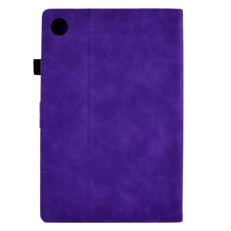 Peony Butterfly Embossed Leather Tablet Case For Huawei MatePad T 10 / T 10s / Honor Tablet Enjoy...