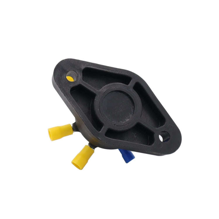 1/4 inch M6 RV Yacht 8-way Terminal Stud with 2 M5x20 Screws + 16pcs Terminals(Black)