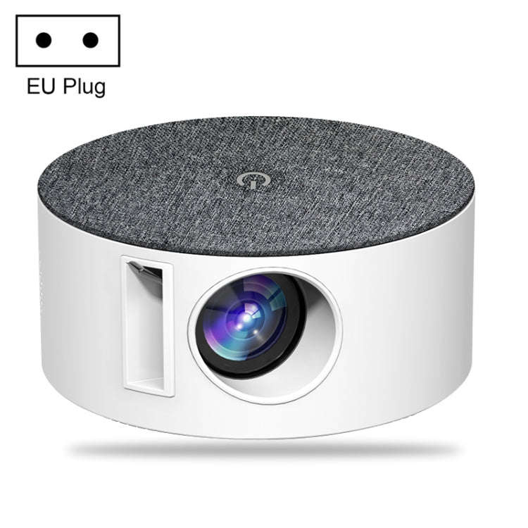 T2 800x480 1000 Lumens LED HD Mini Projector, Specification:EU Plug