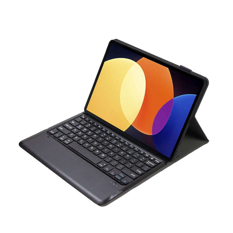 For Honor Pad V8 Pro AHV8 Ultrathin Detachable Bluetooth Keyboard Leather Tablet Case(Black)