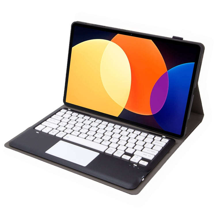For Honor Pad V8 Pro AHN8-A Ultrathin Detachable Bluetooth Keyboard Leather Tablet Case with Touc...