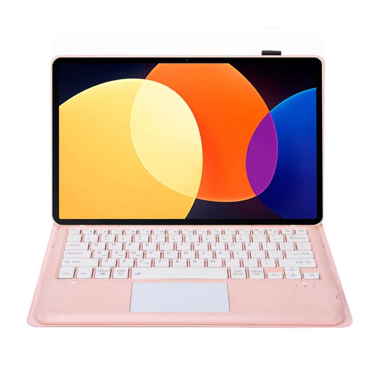 For Honor Pad V8 Pro AHN8-A Ultrathin Detachable Bluetooth Keyboard Leather Tablet Case with Touc...