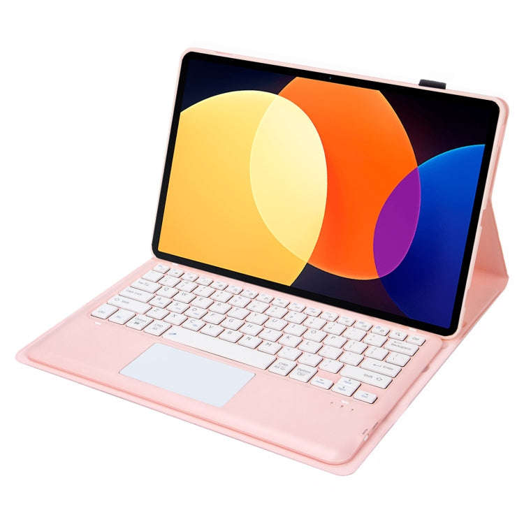 For Honor Pad V8 Pro AHN8-A Ultrathin Detachable Bluetooth Keyboard Leather Tablet Case with Touc...