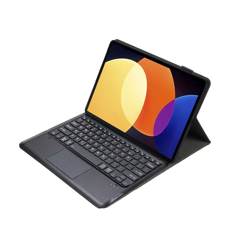 For Honor Pad V8 Pro AHN8-A Ultrathin Detachable Bluetooth Keyboard Leather Tablet Case with Touc...