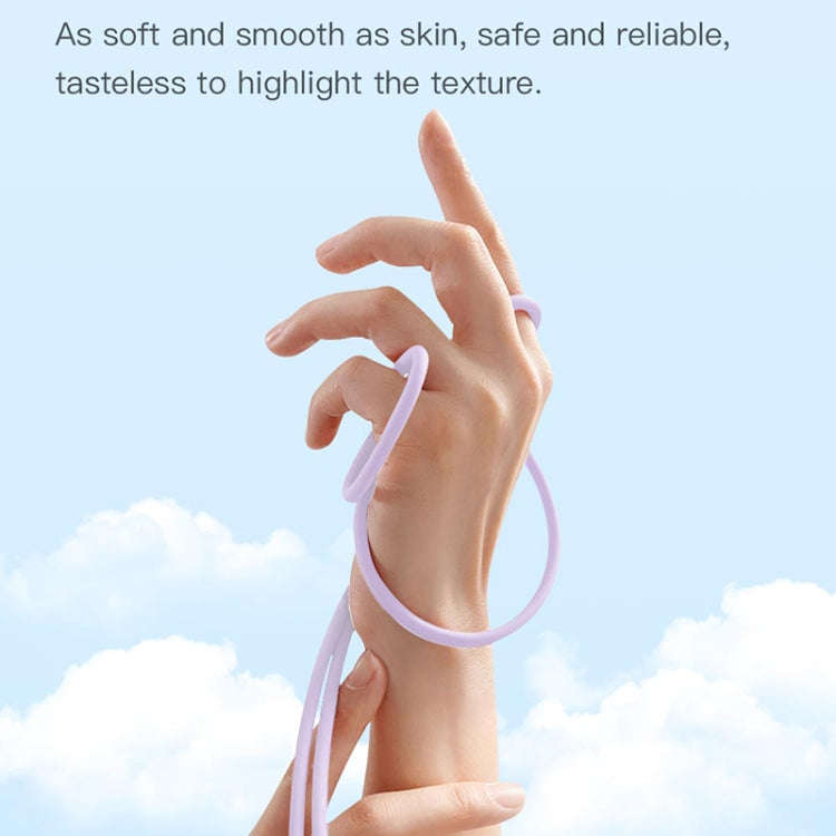 TOTU BT-022 Skin Sense Series Type-C to Type-C Silicone Data Cable, Length:2m(White)