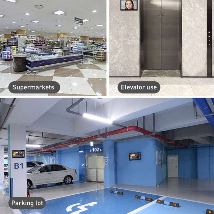 PR1335T 13.3 inch IPS Display Advertising Machine, 2GB+16GB, CPU:RK3566 Quad Core 2.0GHz(EU Plug)