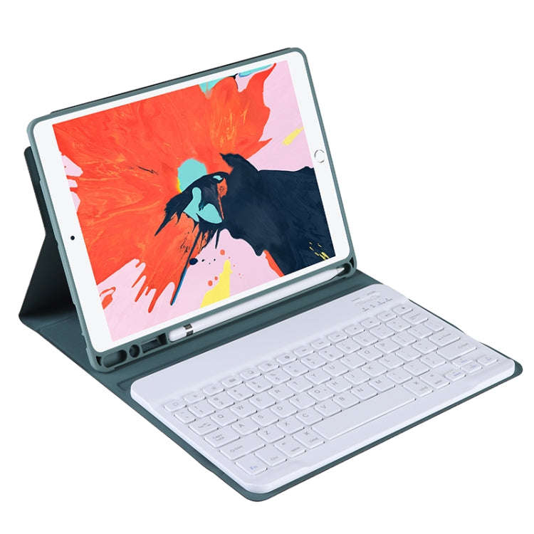 T102B For iPad Air / Pro 10.5 inch (2019) TPU Candy Color Ultra-thin Bluetooth Keyboard Tablet Ca...