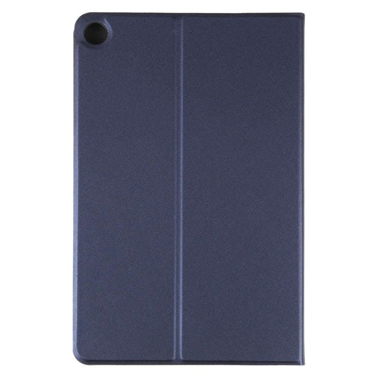 For Huawei MatePad SE 10.4 2023 Voltage Elastic Texture Flip Leather Tablet Case(Dark Blue)