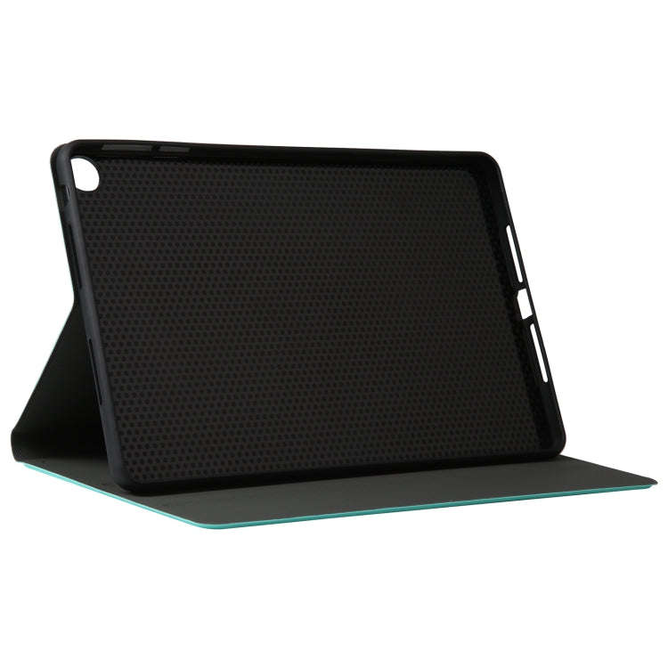 For Huawei MatePad SE 10.4 2023 Voltage Elastic Texture Flip Leather Tablet Case(Mint Green)