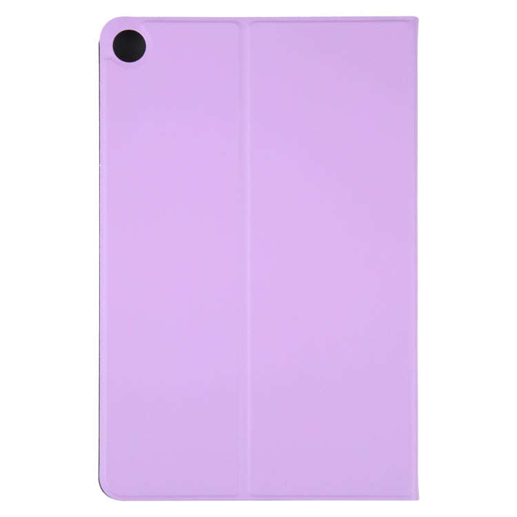 For Huawei MatePad SE 10.4 2023 Voltage Elastic Texture Flip Leather Tablet Case(Purple)