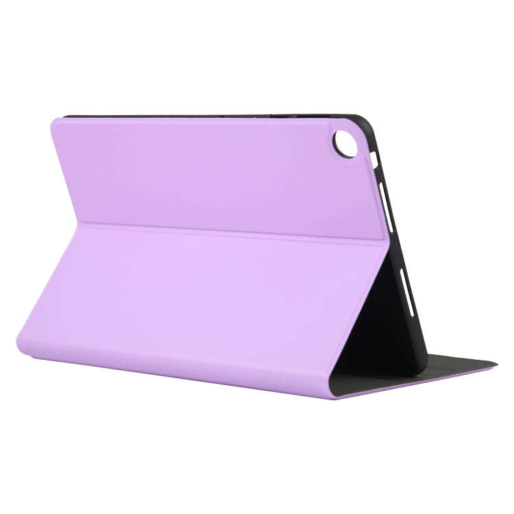 For Huawei MatePad SE 10.4 2023 Voltage Elastic Texture Flip Leather Tablet Case(Purple)