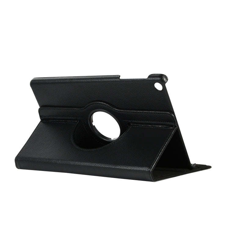 For Huawei Matepad SE 10.4 360 Degree Rotation Litchi Texture Tablet Leather Case(Black)