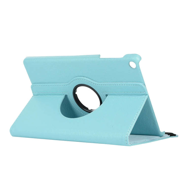 For Huawei Matepad SE 10.4 360 Degree Rotation Litchi Texture Tablet Leather Case(Light Blue)