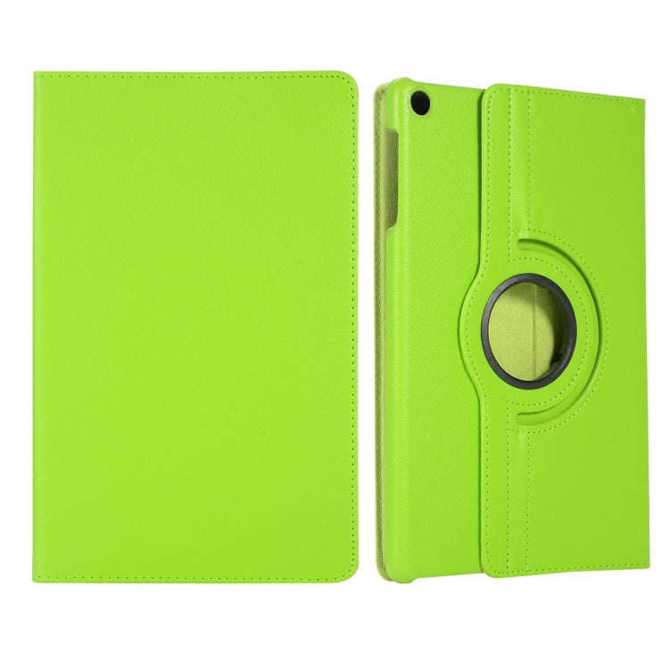 For Huawei Matepad SE 10.4 360 Degree Rotation Litchi Texture Tablet Leather Case(Green)
