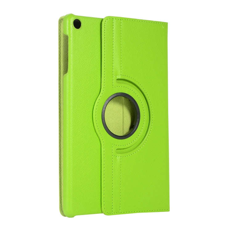 For Huawei Matepad SE 10.4 360 Degree Rotation Litchi Texture Tablet Leather Case(Green)