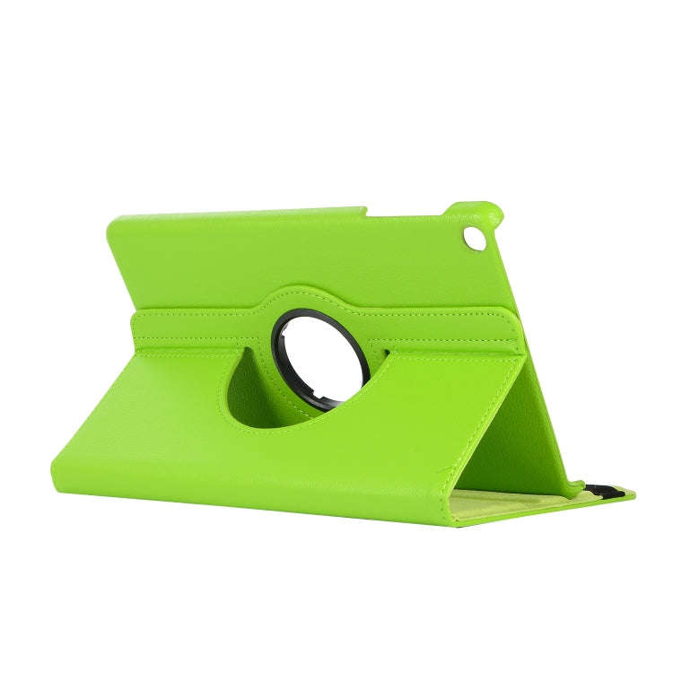 For Huawei Matepad SE 10.4 360 Degree Rotation Litchi Texture Tablet Leather Case(Green)