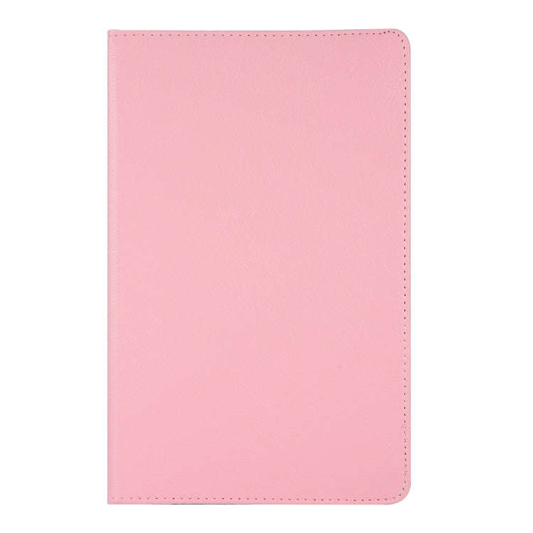 For Huawei Matepad SE 10.4 360 Degree Rotation Litchi Texture Tablet Leather Case(Pink)