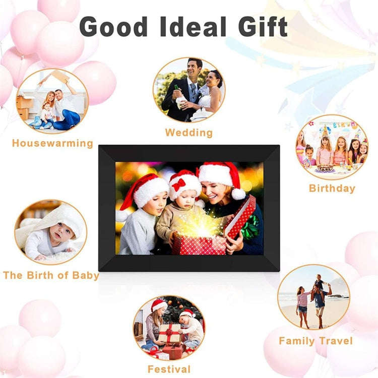 10.1 inch IPS Display WiFi Cloud Photo Frame, RK3126C Quad Core up to 1.5GHz, 1GB+16GB, Power Plu...