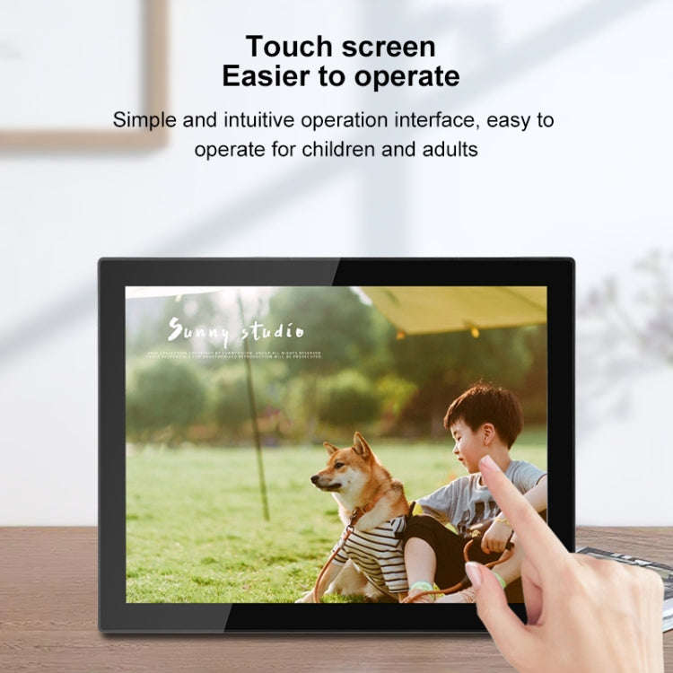 15 inch LED Display WiFi Cloud Photo Frame, RK3126C Quad Core up to 1.5GHz, Android 6.0, 1GB+16GB...