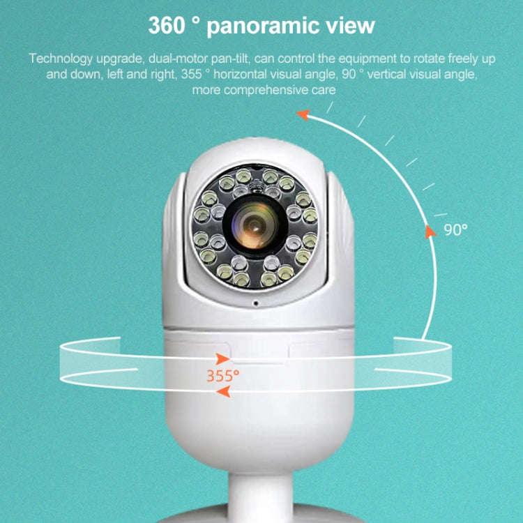 YT53 3MP Indoor HD Surveillance Wireless PTZ Camera, Specification:AU Plug