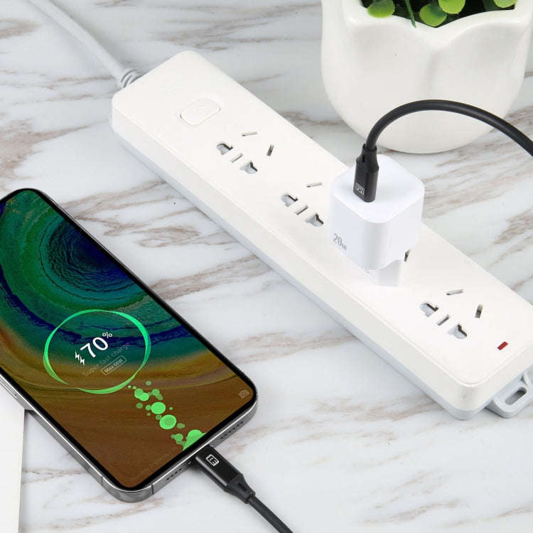20W PD USB-C/Type-C Interface Fast Charging Charger, Specification: EU Plug(White)