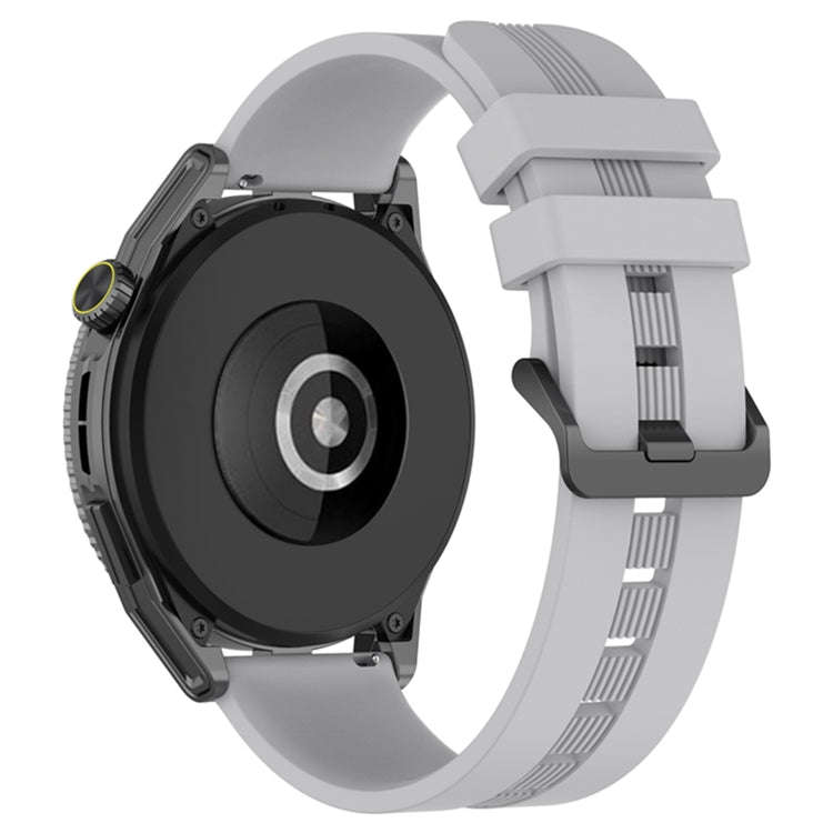 For Coros Apex 46mm/Apex Pro / Ticwatch Pro 3 22mm Vertical Solid Color Silicone Watch Band(Light...