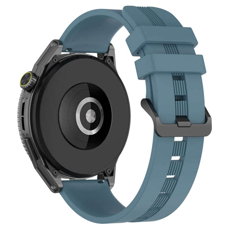 For Coros Apex 46mm/Apex Pro / Ticwatch Pro 3 22mm Vertical Solid Color Silicone Watch Band(Rock ...