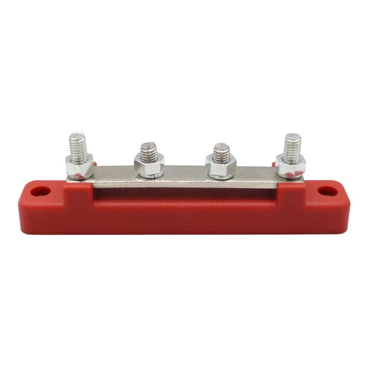 CP-3116-01 150A 12-48V RV Yacht Single-row 2-way Busbar(Red)