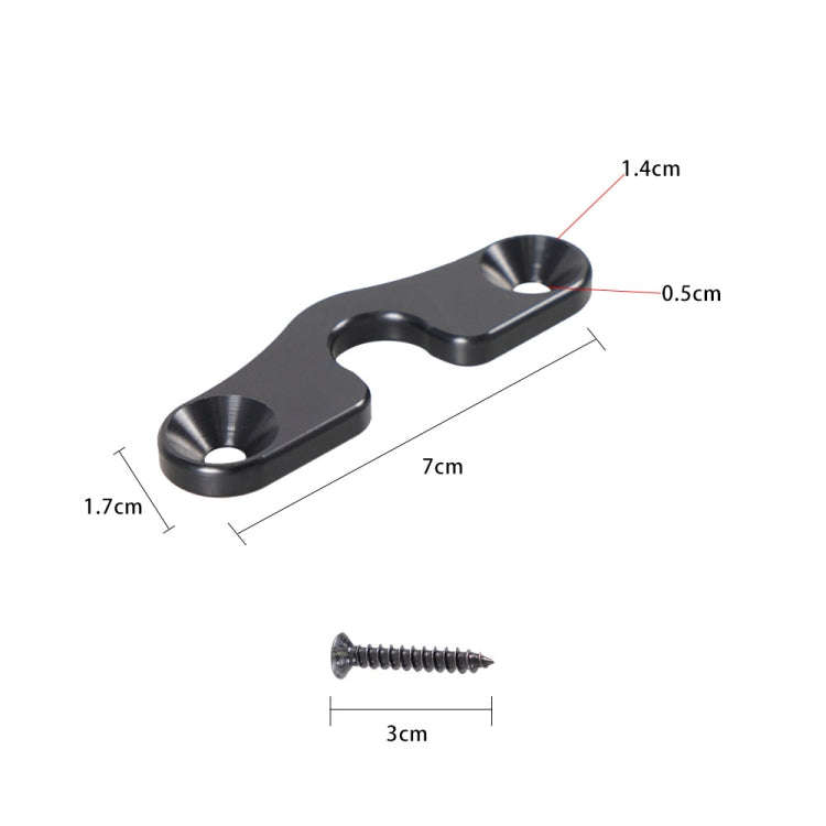 For Jeep Wrangler JK / JL / JT 2018 Car Sun Visor Clip Mount