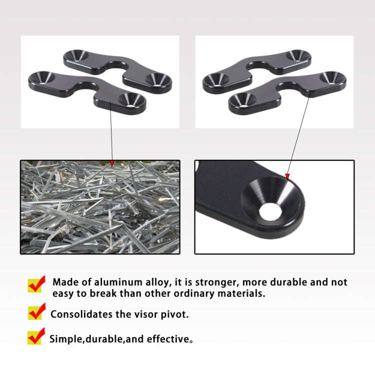For Jeep Wrangler JK / JL / JT 2018 Car Sun Visor Clip Mount