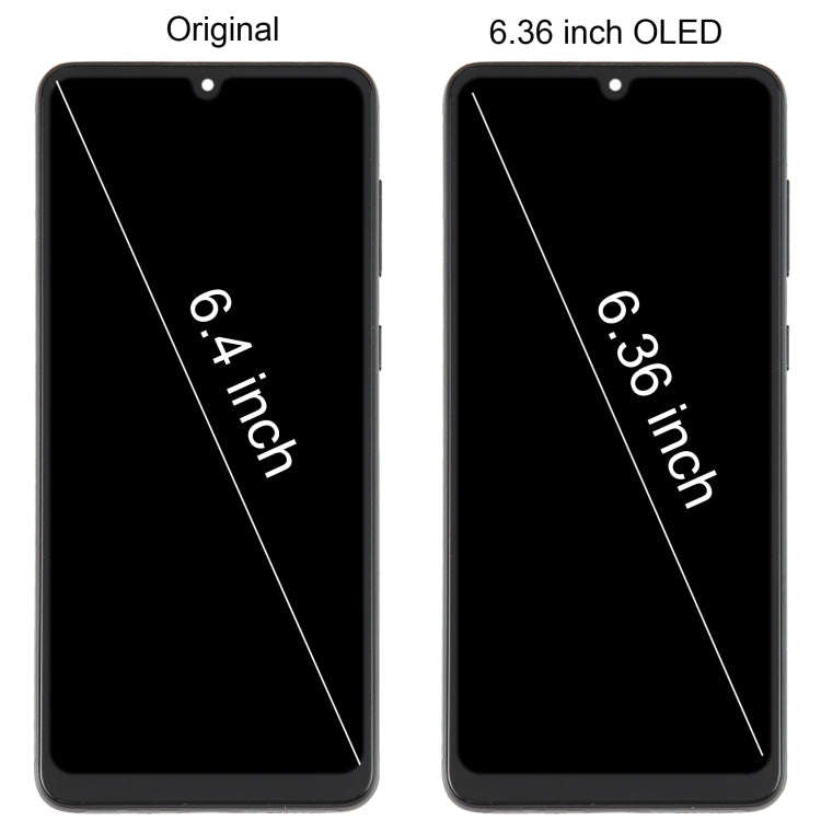 For Samsung Galaxy A33 5G SM-A336 6.36 inch OLED LCD Screen Digitizer Full Assembly with Frame(Bl...