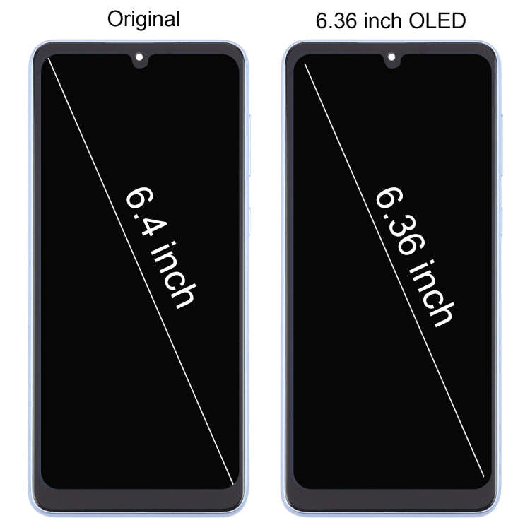 For Samsung Galaxy A33 5G SM-A336 6.36 inch OLED LCD Screen Digitizer Full Assembly with Frame (G...
