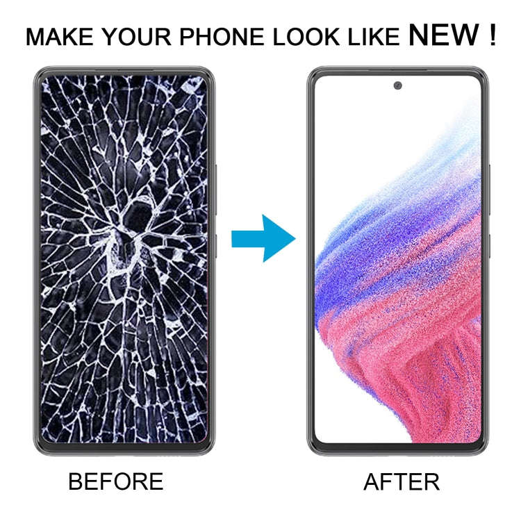 For Samsung Galaxy A53 5G SM-A536 6.48 inch OLED LCD Screen Digitizer Full Assembly with Frame (W...