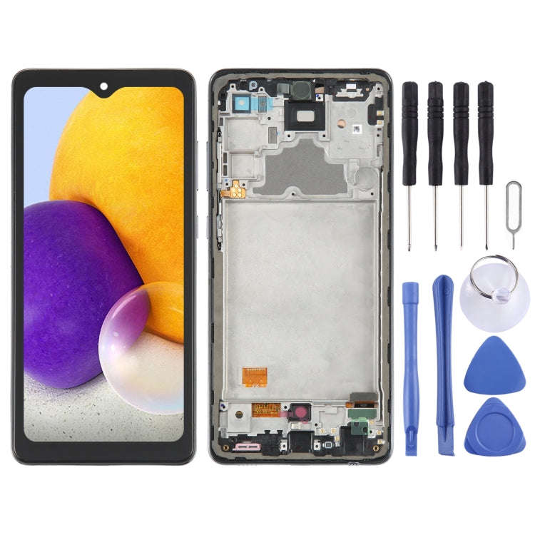 6.36 inch OLED LCD Screen for Samsung Galaxy A72 SM-A725 6.33 inch Digitizer Full Assembly with F...