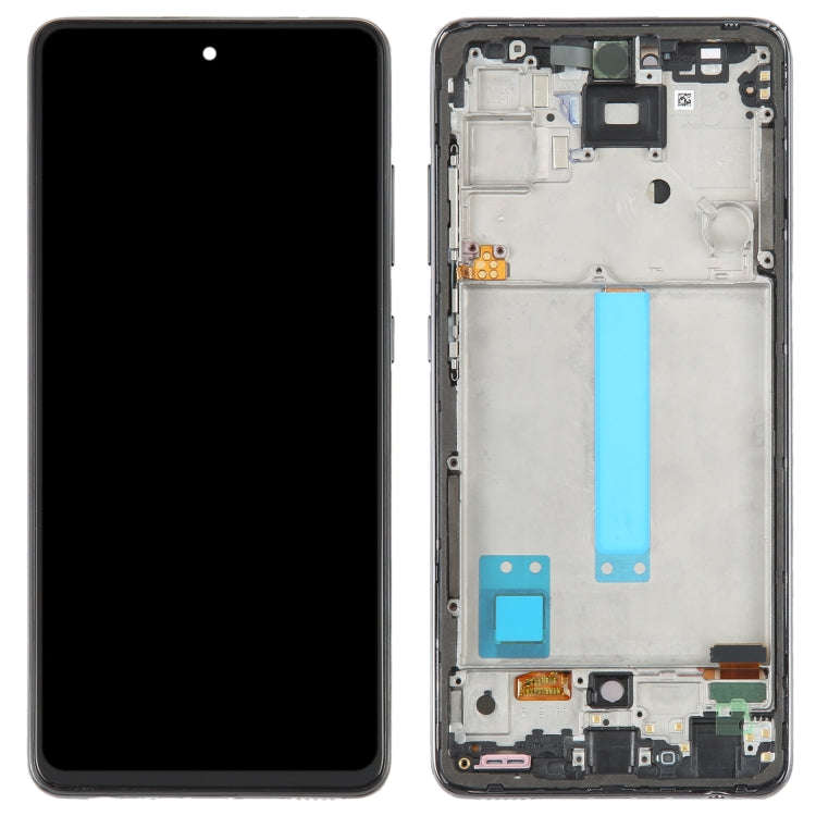 6.33 inch OLED LCD Screen for Samsung Galaxy A52 5G SM-A526 Digitizer Full Assembly with Frame(Bl...