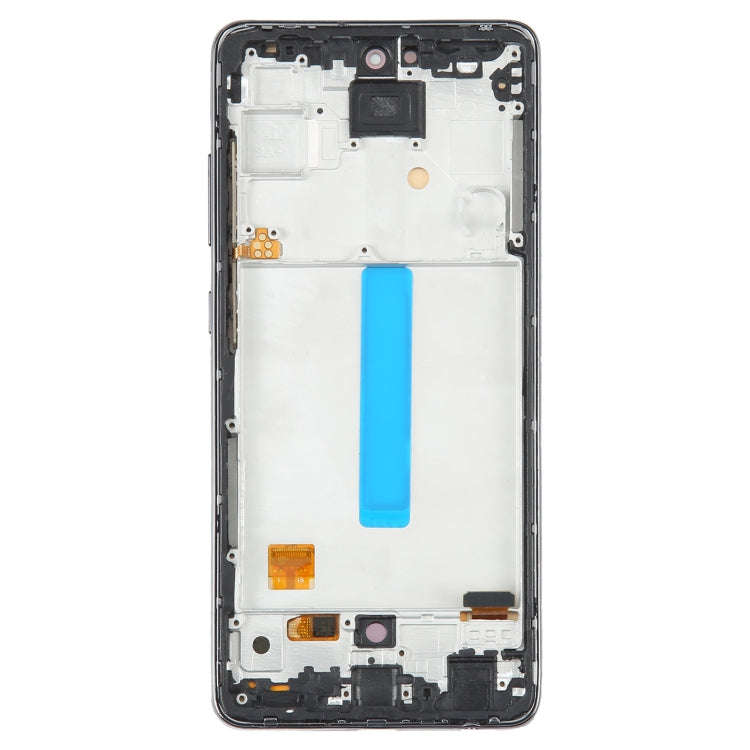 For Samsung Galaxy A52s 5G SM-A528 OLED LCD Screen Digitizer Full Assembly with Frame