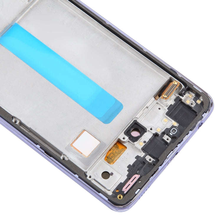 For Samsung Galaxy A52 4G SM-A525 6.43 inch OLED LCD Screen Digitizer Full Assembly with Frame (P...