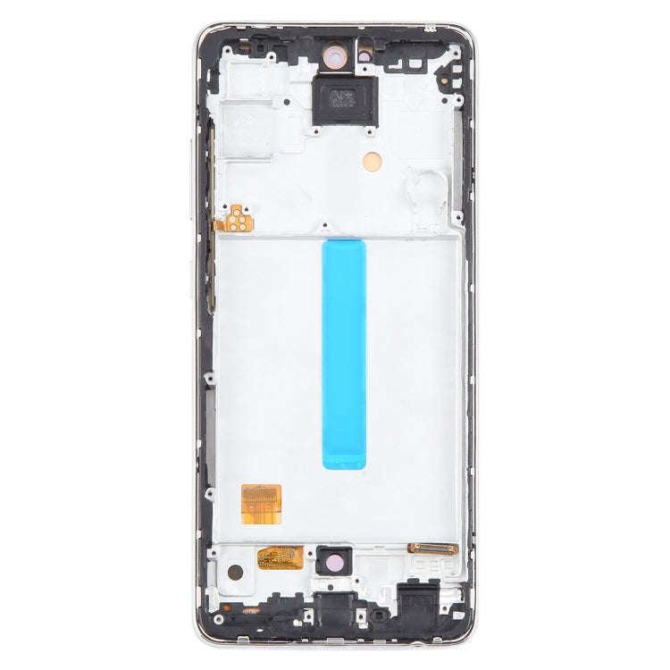 For Samsung Galaxy A52 4G SM-A525 6.43 inch OLED LCD Screen Digitizer Full Assembly with Frame (W...