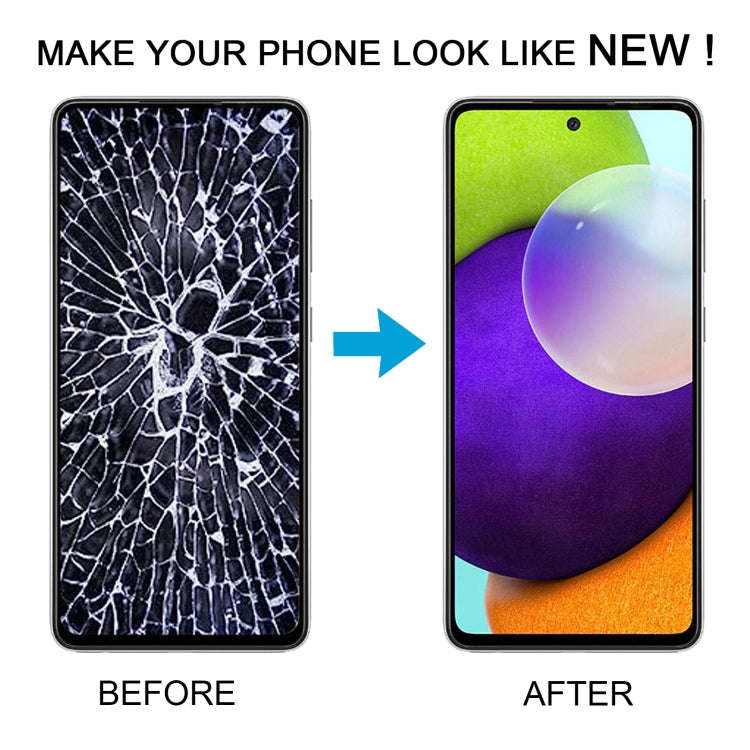 For Samsung Galaxy A52 4G SM-A525 6.43 inch OLED LCD Screen Digitizer Full Assembly with Frame (W...