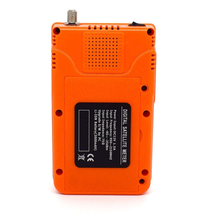 iBRAVEBOX V9 Finder Digital Satellite Signal Finder Meter, Plug Type:AU Plug(Orange)