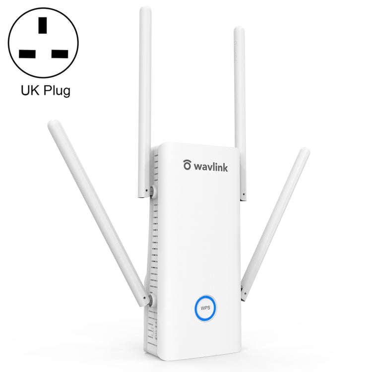 Wavlink AERIAL D4X AX1800Mbps Dual Frequency WiFi Signal Amplifier WiFi6 Extender(UK Plug)