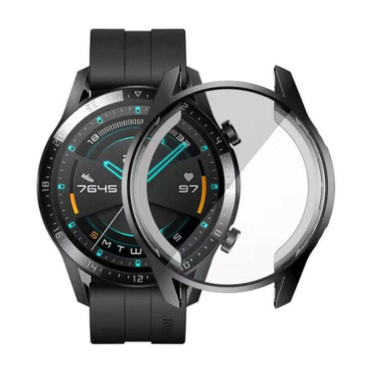 For Huawei Watch GT2 46mm TPU All Inclusive Watch Case(Black)