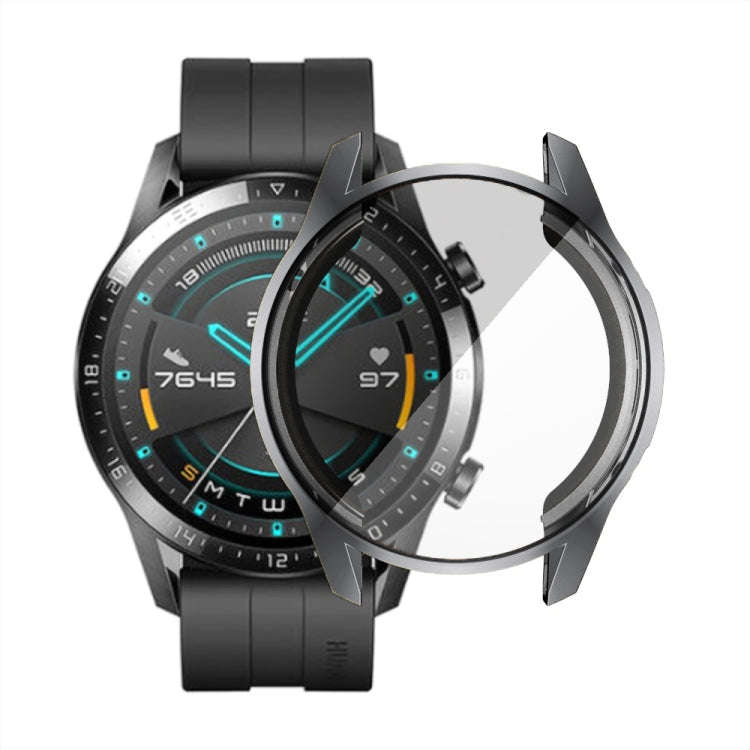For Huawei Watch GT2 46mm TPU All Inclusive Watch Case(Gray)