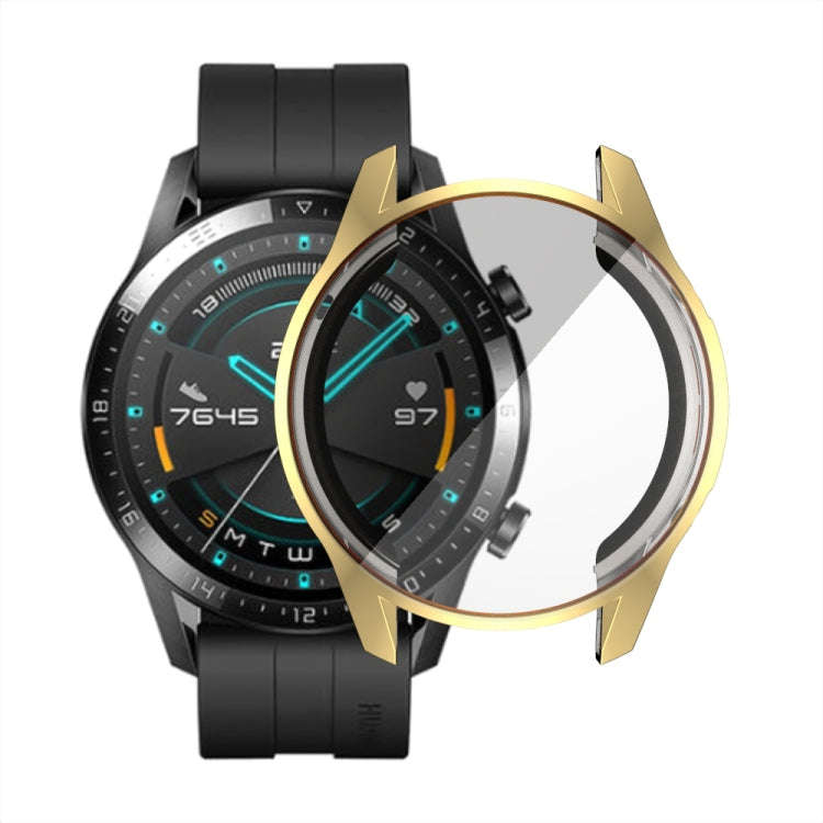 For Huawei Watch GT2 46mm TPU All Inclusive Watch Case(Golden)